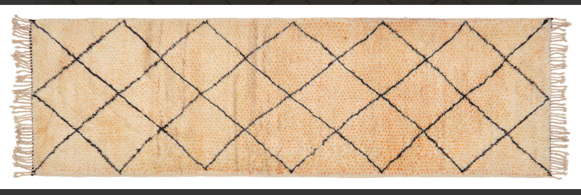 Cream Moroccan Runner