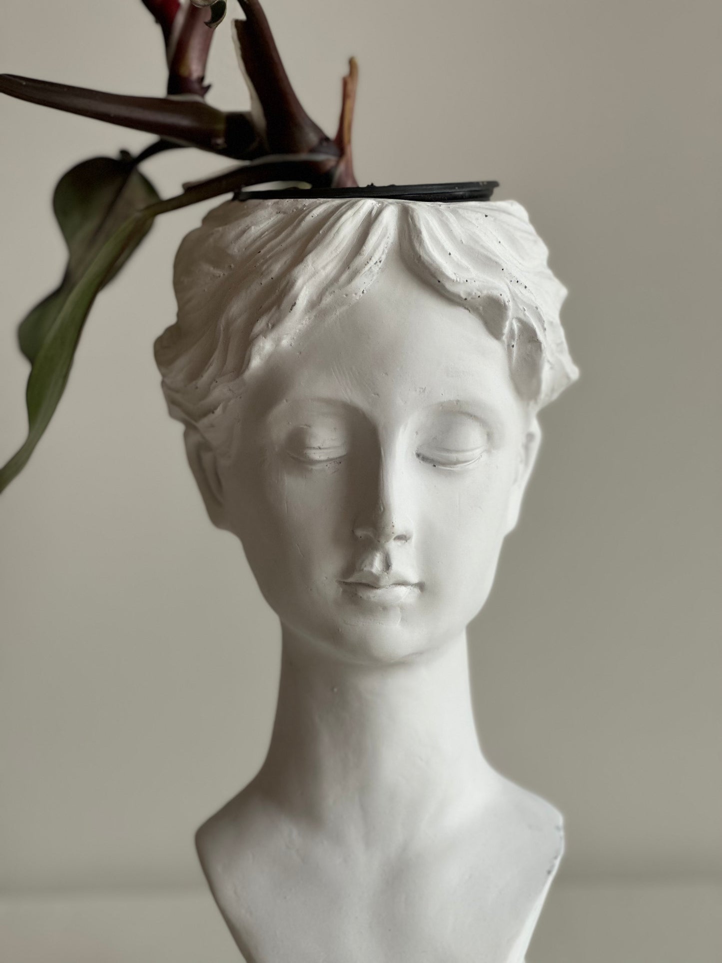 Pretty Lady Bust Planter