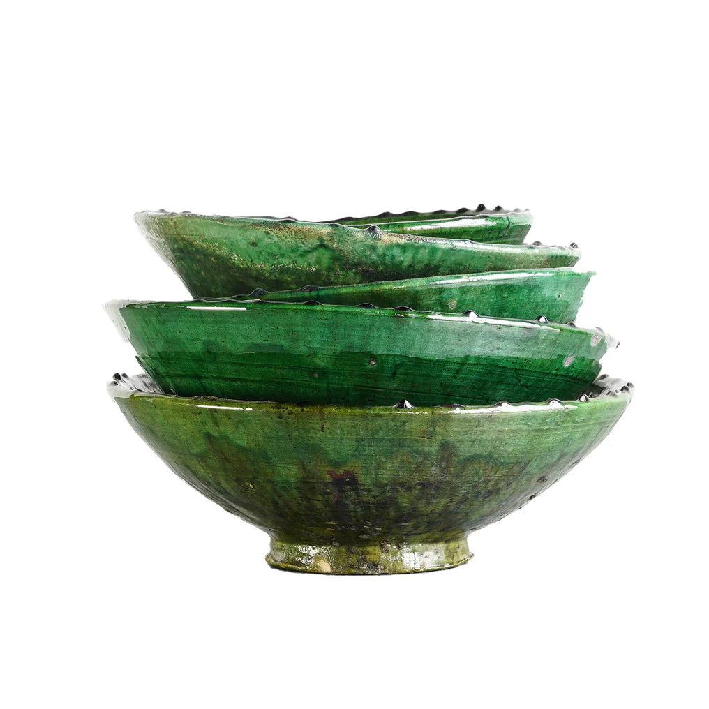 Tamegroute Bowl Green - Large