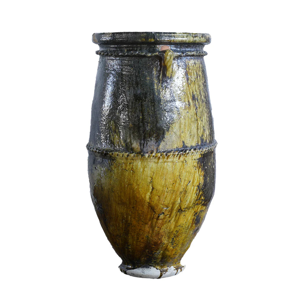 Tamegroute Handle Pot Mustard - Large