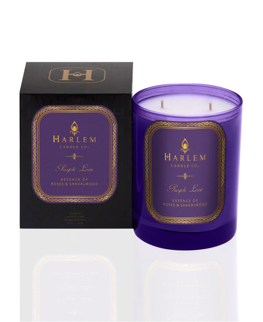 Purple Love Harlem Candle