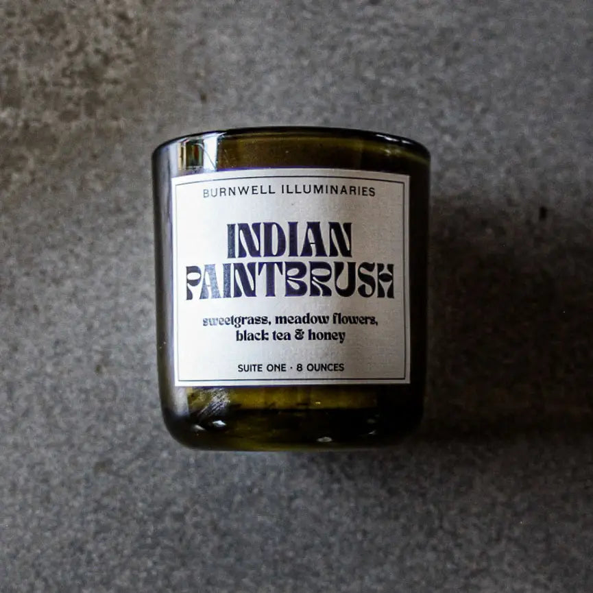 Indian Paintbrush Candle