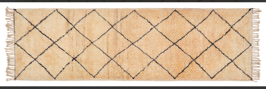 Cream Moroccan Runner