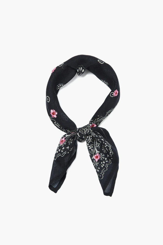 Chan Luu Scarf Stitching - Black