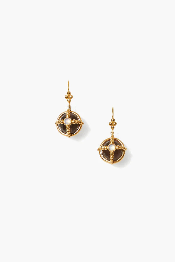 Charlotte Earrings Smoky Mix