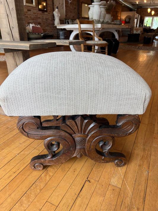 Small Upholstered Bench